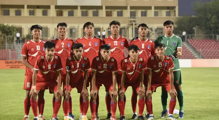 एसियन कप छनोटमा नेपाल जितविहीन