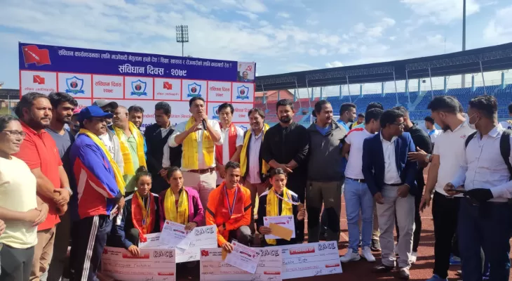 काठमाण्डौ रोड रेसको उपाधि अजित र राजपुरालाई