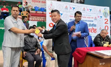 राष्ट्रिय केन्पो खुकुरी प्रतियोगितामा कर्णाली टिम च्याम्पियन