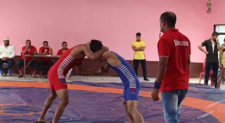 नवौँ राष्ट्रिय खेलकुद : कुस्तीमा महिला खेलाडीको बढी आशा