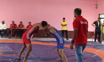 नवौँ राष्ट्रिय खेलकुद : कुस्तीमा महिला खेलाडीको बढी आशा