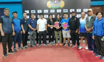 संयोग र विनेश खुला टेबलटेनिस प्रतियोगिताको फाइनलमा