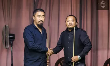 निरज मेयर कप खुला स्नुकर प्रतियोगिताको तेश्रो चरणमा