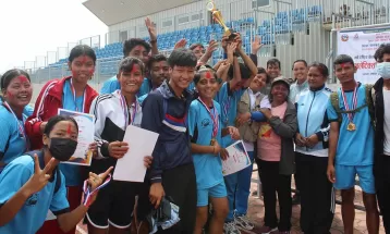 प्रदेशस्तरीय एथलेटिक्स छनोट प्रतियोगितामा दाङ च्याम्पियन