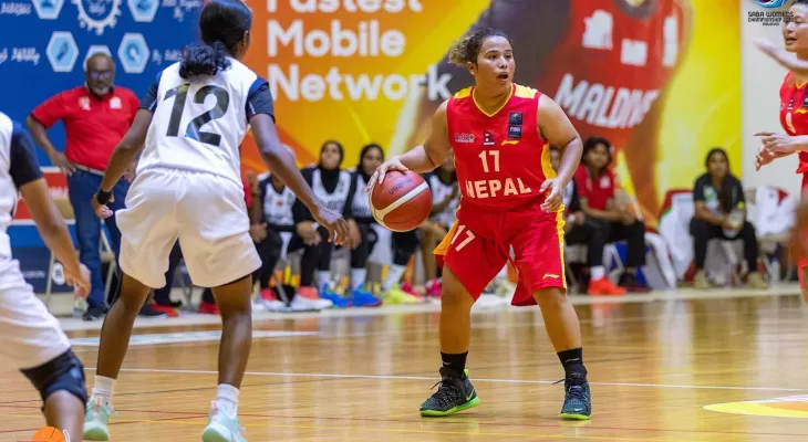 Nepal concede defeat to Maldives in SABA women's basketball championship
