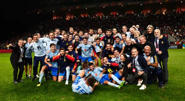 स्पेन युइएफए नेसन्स लिगको फाइनल चरणमा