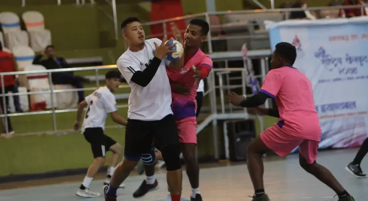 नवौं राष्ट्रिय खेलकुद : ह्याण्डबलमा सेना र एपिएफको विजयी सुरुवात