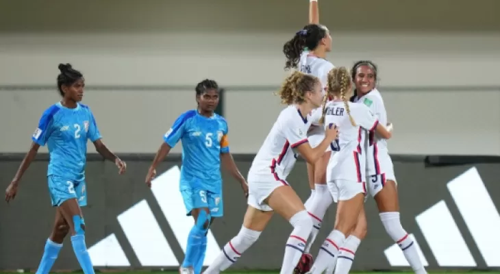 यू–१७ विश्वकप : भारत अमेरिकासँग ८–० ले पराजित