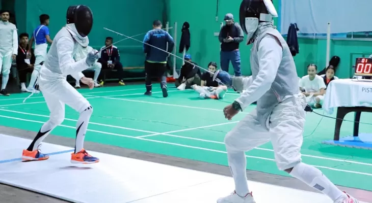 नवौँ राष्ट्रिय खेलकुद : फेन्सिङमा बागमतीलाई दुई र आर्मीलाई एक स्वर्ण