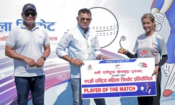 महिला क्रिकेटमा एपिएफ र मधेश प्रदेश बिजयी