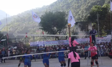 भलिबलले बेनी बजार उत्सवमय