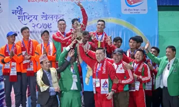 नवौँ राष्ट्रिय खेलकुद : सेनालाई फेन्सिङमा पाँच स्वर्ण पदक