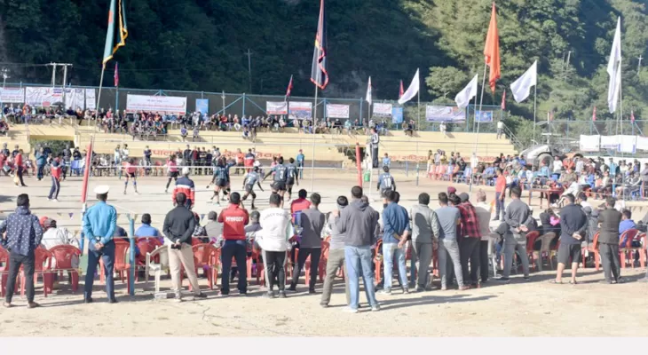 नवौँ राष्ट्रिय खेलकुद : महिला भलिबलमा एपिएफको विजयी सुरुवात