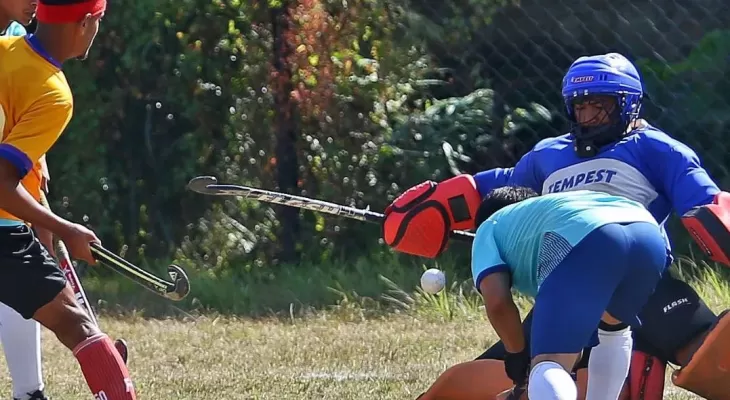 नवौं राष्ट्रिय खेलकुद : पुरूष हक्कीमा प्रहरी टोलीको विजयी सुरूवात