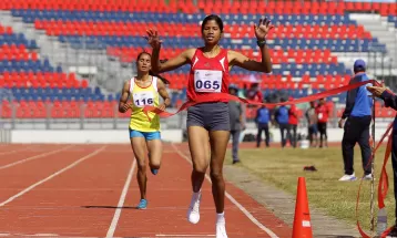 नवौं राष्ट्रिय खेलकुद : १५ सय मिटरमा मुकेश र फुलमतिलाई स्वर्ण