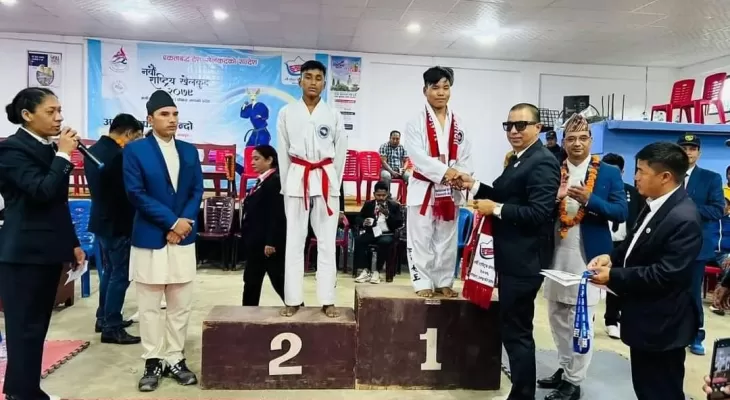 नवौँ राष्ट्रिय खेलकुद : आइटिएफमा सेनालाई तीन र गण्डकीलाई एक स्वर्ण