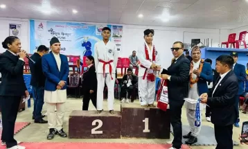 नवौँ राष्ट्रिय खेलकुद : आइटिएफमा सेनालाई तीन र गण्डकीलाई एक स्वर्ण