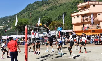 राष्ट्रिय महिला भलिबलमा एपिएफको सानदार जित