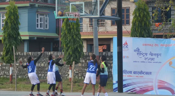 महिला बास्केटबलमा सुदुरपश्चिमले मधेश प्रदेशलाई हरायो