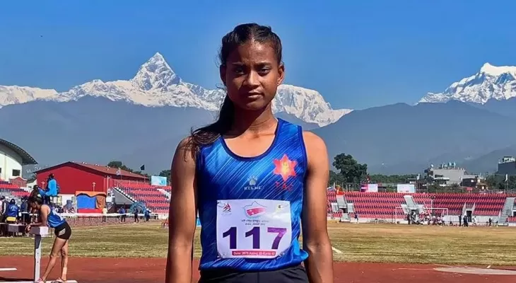 एथ्लेटिक्समा पाँच स्वर्ण पदक निर्णय