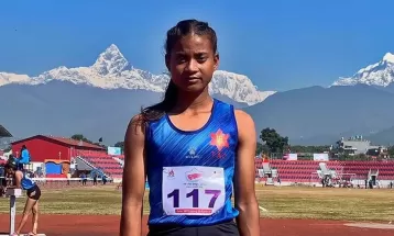 एथ्लेटिक्समा पाँच स्वर्ण पदक निर्णय