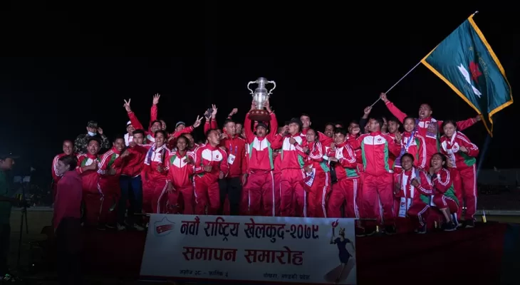 नवौँ राष्ट्रिय खेलकुद : उच्चमनोबल र चुस्त व्यवस्थापनले राम्रो नतिजा दियो – सेना