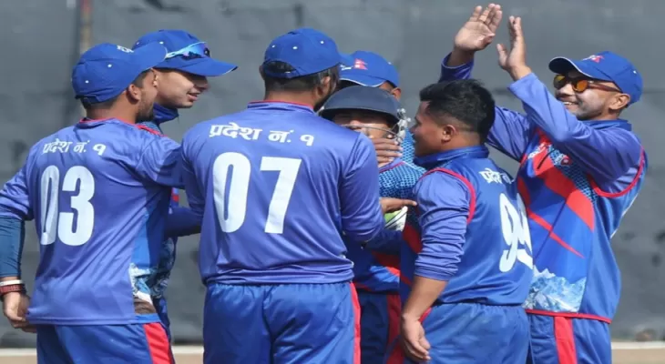 पीएम कप : अङ्कितको सतकमा प्रदेश–१ को सानदार जित