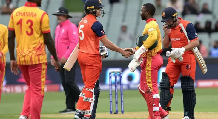 टी २० विश्वकप : नेदरल्यान्डसले जिम्ब्बावेलाई हरायो