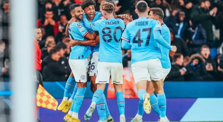 सिटी च्याम्पियन्स लिगको शीर्षस्थानमा रहँदै प्रिक्वाटरफाइनलमा
