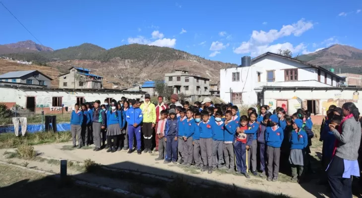 एसिया इन्टरनेसनल स्कुलले स्वर्ण पदक विजेता बुढालाई सम्मान गरेयो