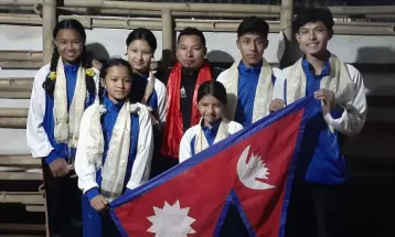 इन्डो–नेपाल अन्तर्राष्ट्रिय प्रतियोगितामा सहभागी हुन उमा कुङफु टोली भारत प्रस्थान