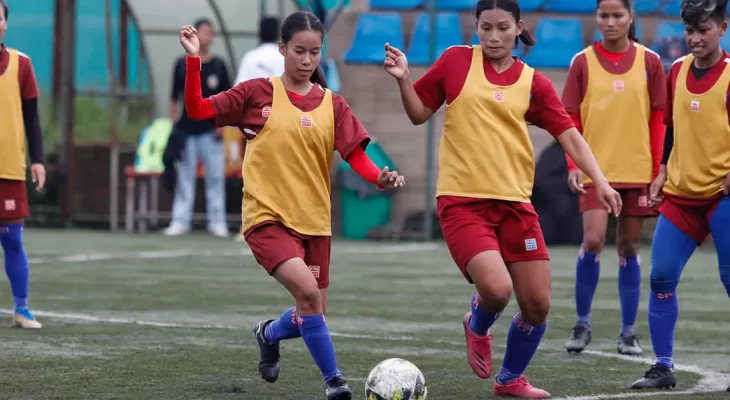 युरोपेली युनियनले कर्णालीमा महिला फुटबलमा सहभागिता बढाउन सहकार्य गर्दै