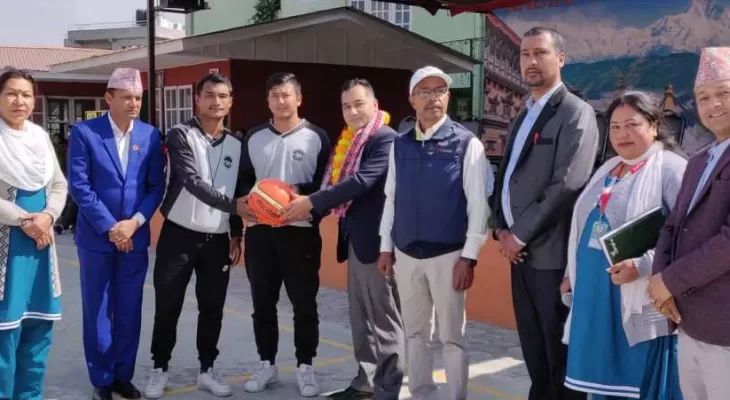 अन्तरविद्यालय बास्केटबलमा रेडिअन्टको विजयी सुरुआत