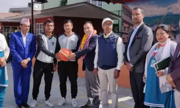 अन्तरविद्यालय बास्केटबलमा रेडिअन्टको विजयी सुरुआत