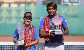 वीर गणेशमान सिंह राष्ट्रिय टेनिस : प्रदीप र अभिलाषालाई उपाधि