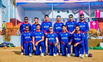 दोस्रो एकदिवसीयमा नेपाललाई १९२ रनको लक्ष्य