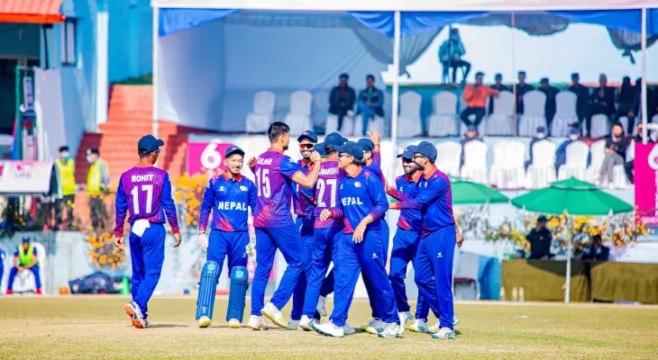 दोस्रो एकदिवसीयमा नेपाल ३ विकेटले विजयी