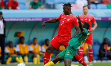 कतार विश्वकप : स्विट्जरल्याण्डले क्यामरुनलाई हरायो