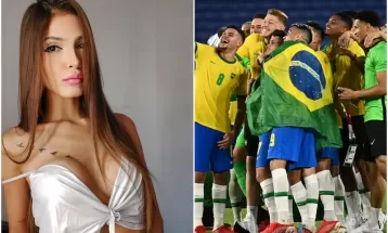 ब्राजिलको हरेक गोलमा यी मोडेलले टपलेस फोटो सेयर गर्ने