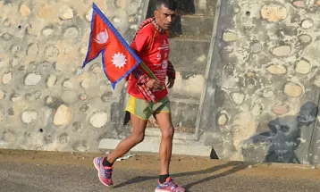 लामो दूरीका धावक कार्कीको दौड पूरा