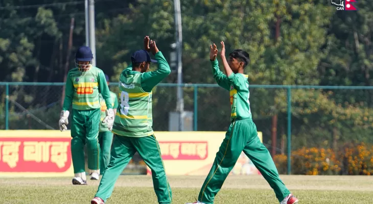 यु १९ राष्ट्रिय क्रिकेट : सुदुरपश्चिम प्रदेश विजयी