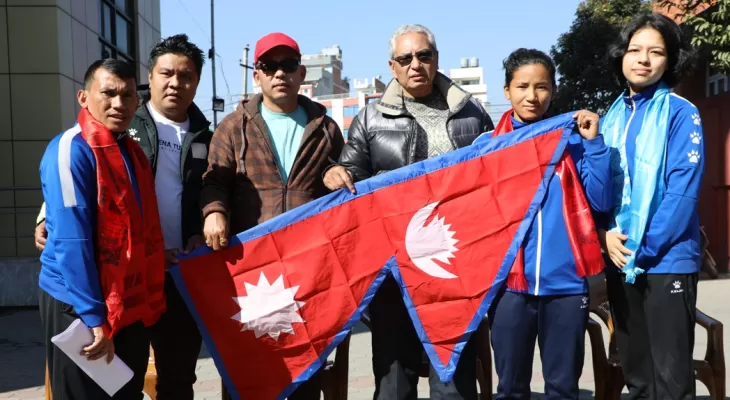 साउदी अरबियामा हुने विश्व पारा ग्रान्ड प्रिक्समा जाने तेक्वान्दो टोलीको बिदाइ