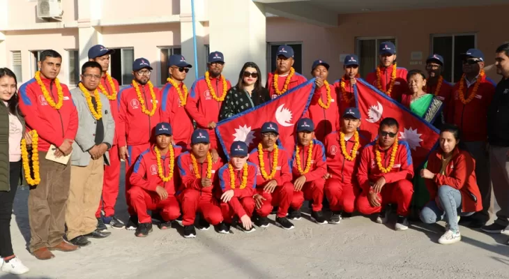 नेत्रहीन टी–२० विश्वकपमा सहभागिता जनाउन नेपाली टोली भारत जाँदै
