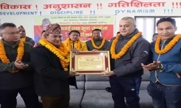 प्रदेश सभासद् विजेता मिनकृष्ण महर्जनलाई खेलाडीको बधाई