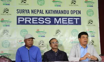 सूर्य नेपाल गल्फ टुरको सिजन सुरु