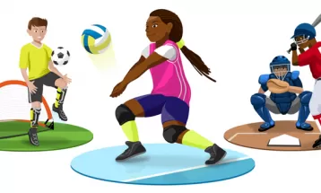 अन्तर विद्यालय खेलकुद प्रतियोगिता सुरु