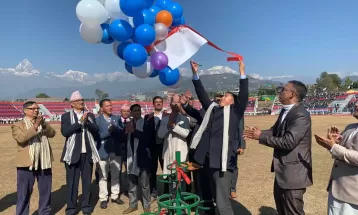 कास्की एन प्याब्सन खेलकुद महोत्सव पोखरामा सुरु