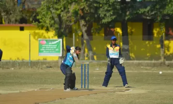 किशोरी समूहबीचको क्रिकेटमा सप्तरी विजयी