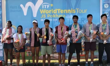 आइटीएफ टेनिस : ताइपेइका चेन हुई र अमेरिकाका पटेलको जोडी च्याम्पियन