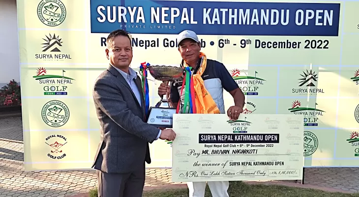 Bhuvan wins Surya Nepal Kathmandu Open